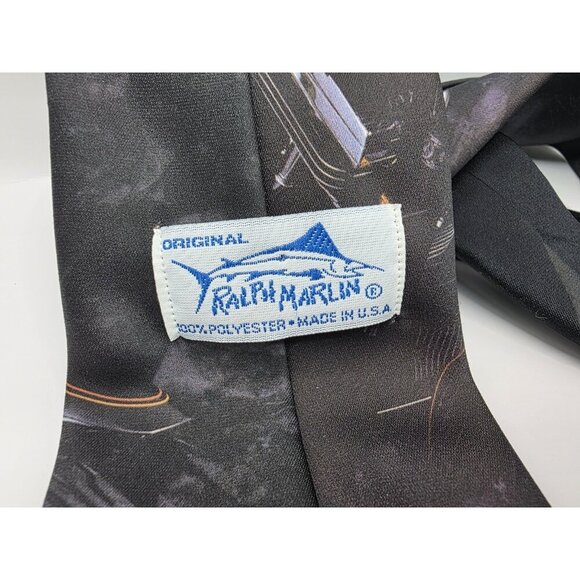 Harley Davidson Motorcycle Mens Necktie Ralph Marlin 'The Leading Edge' 1992 Vtg - Picture 5 of 8